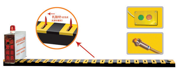 谷城县V3嵌入式闯岗自动扎胎器/阻车器
